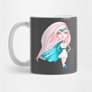 Super Gal (Peach & Green) Mug